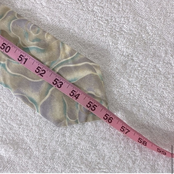 Boss Hugo Boss Pastel Floral Cotton Tie - Picture 8 of 8